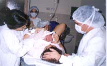 Un parto en hospital